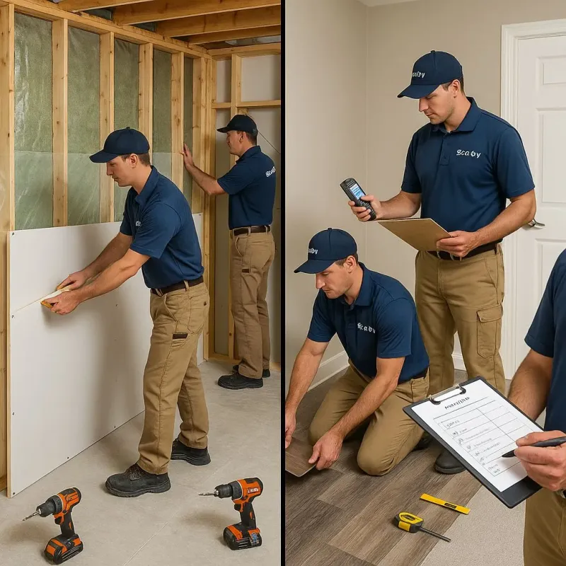 Repairs and Reconstruction process in Williamson County, IL