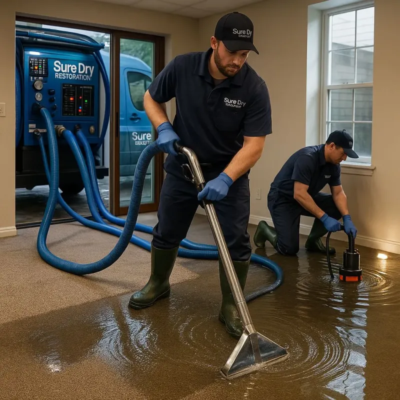 Water Extraction and Removal process in Williamson County, IL